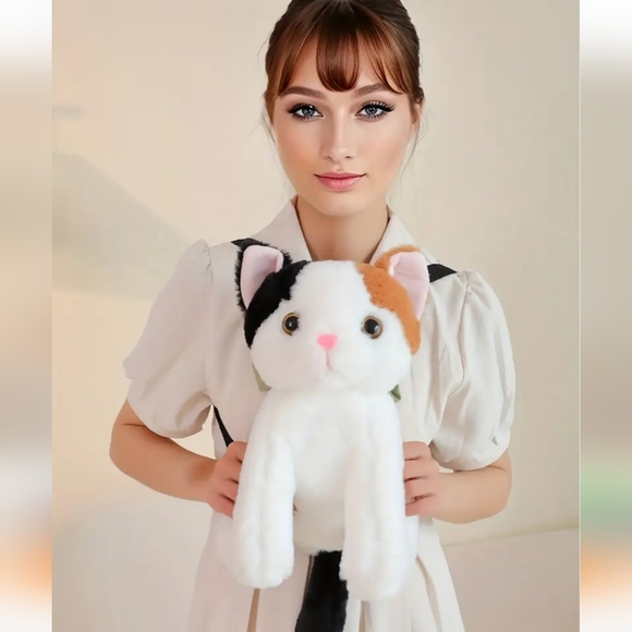 Furry Cat Backpack - Picture 10 of 10